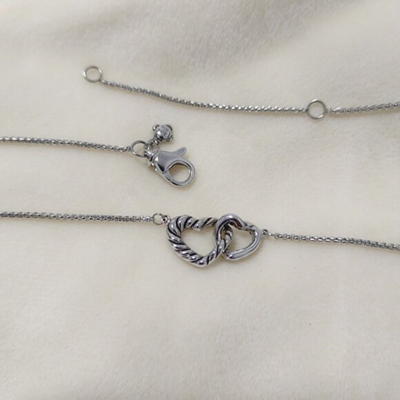 David Yurman Silver Necklace - Picture 1 of 5